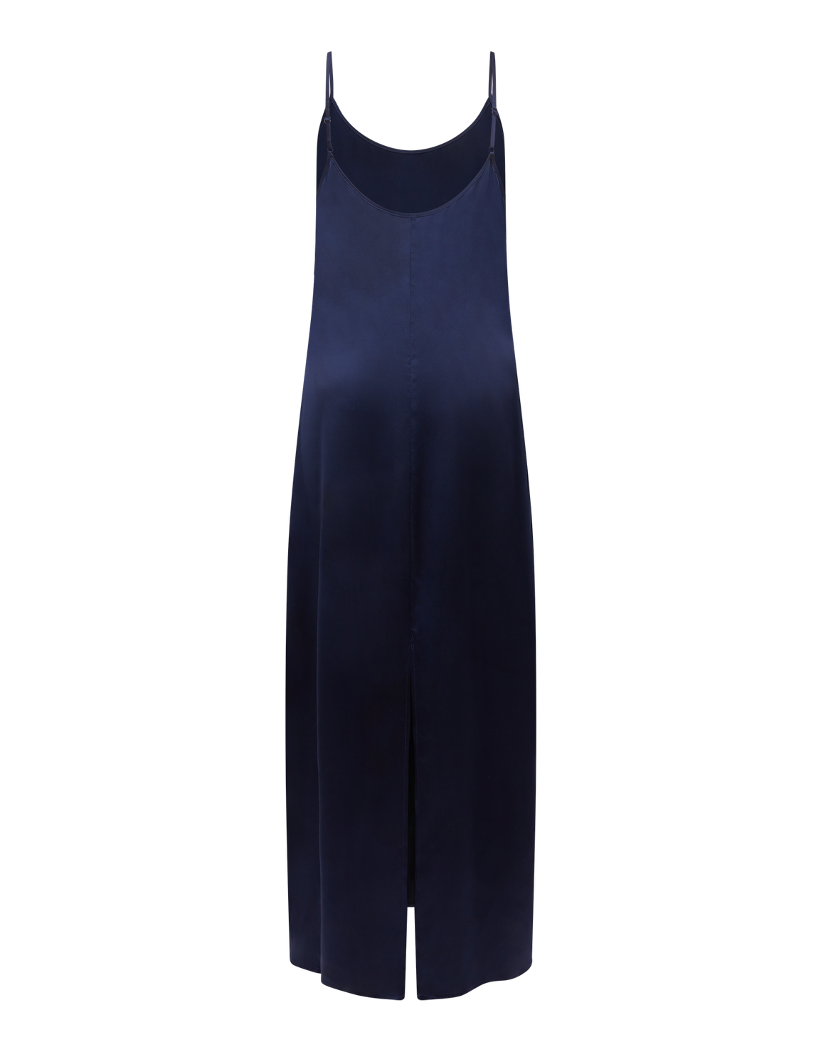 Cecily Long Slip Dress Navy/Navy | Agent Provocateur