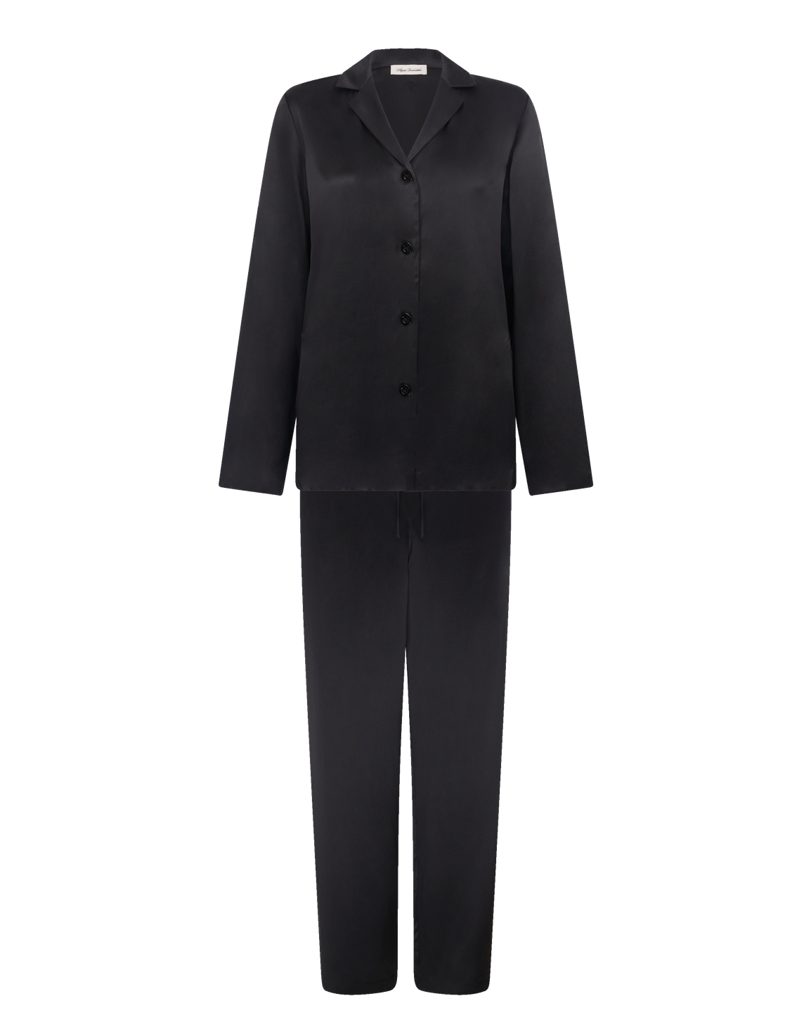Cecily Pyjama Set Black/Black | Agent Provocateur