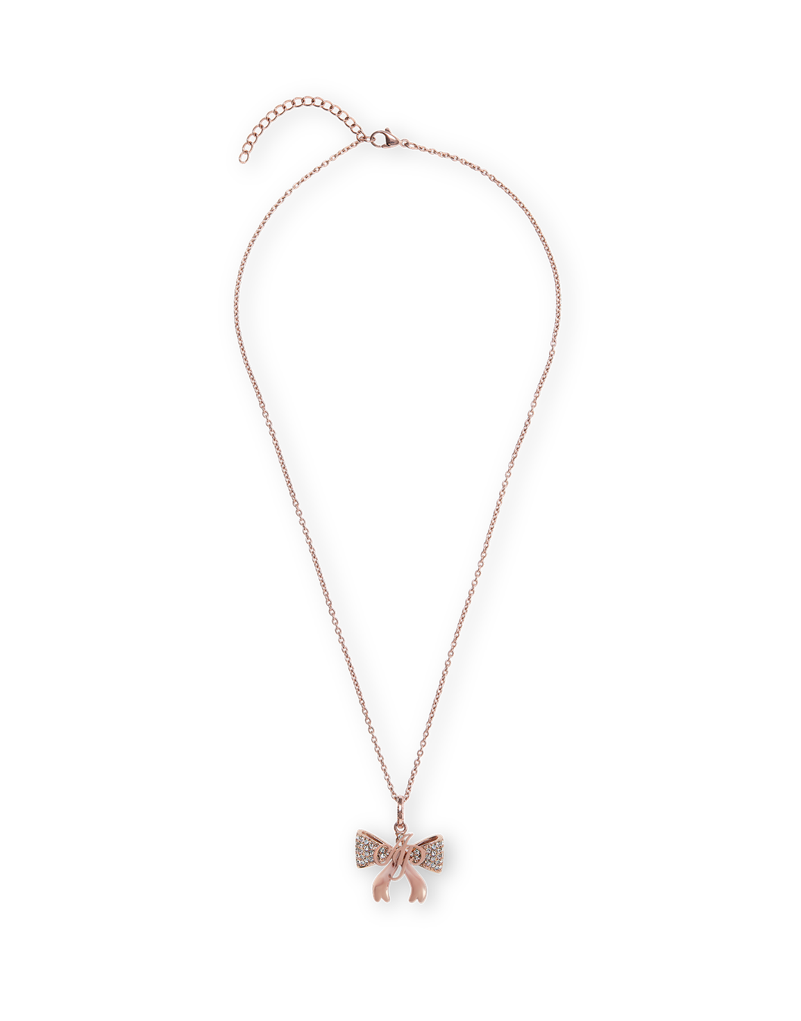 Brietta Necklace Rose Gold/Crystal | Agent Provocateur