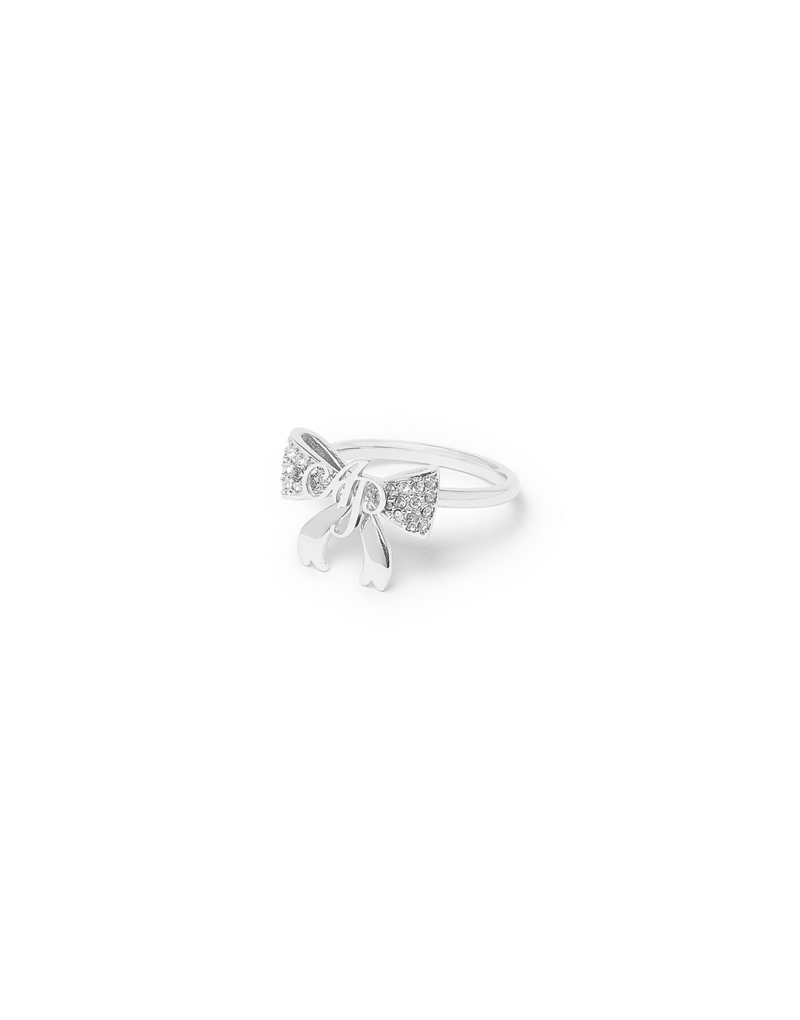 Brietta Ring Silver/Crystal | Agent Provocateur