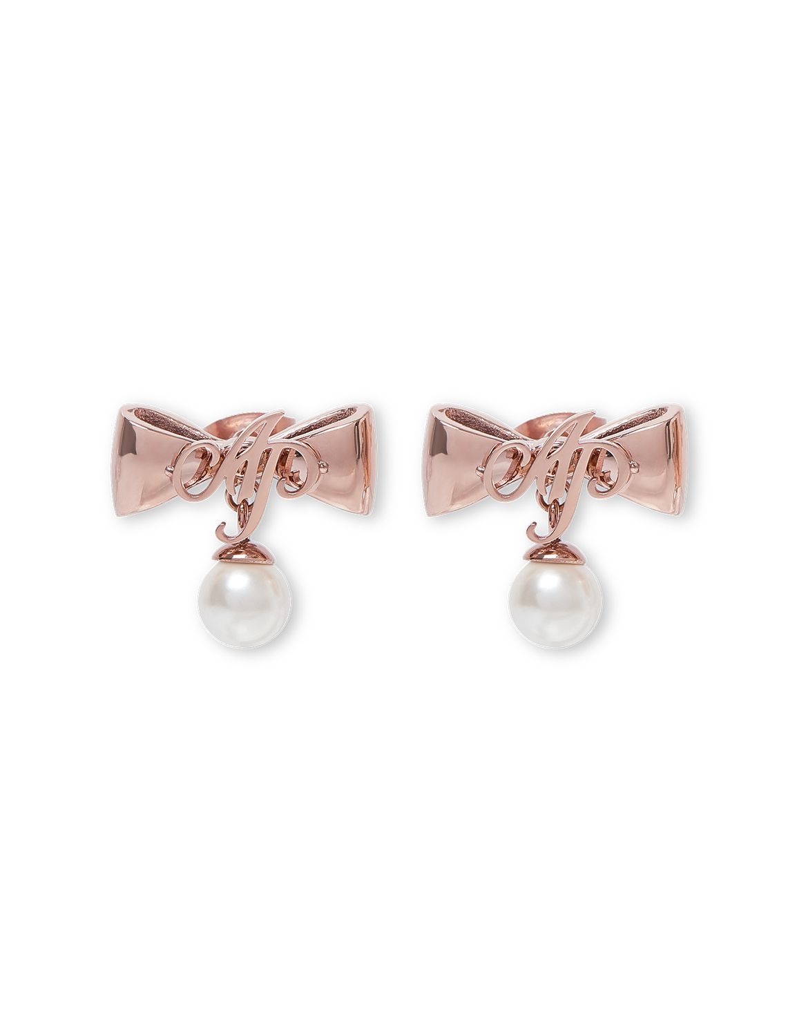 Beki Earrings Rose Gold/Crystal | Agent Provocateur
