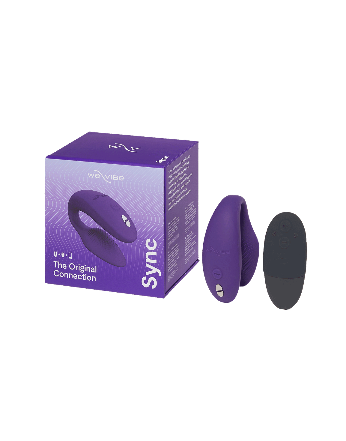 We-Vibe Sync 2 Vibrator Purple/Purple | Agent Provocateur