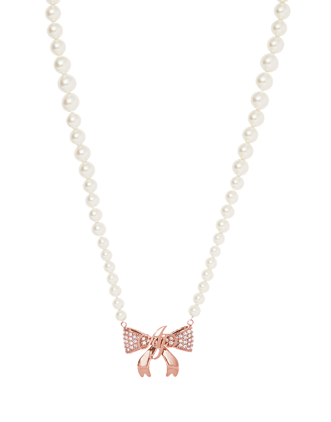 Brady Necklace Rose Gold/Pearl | Agent Provocateur