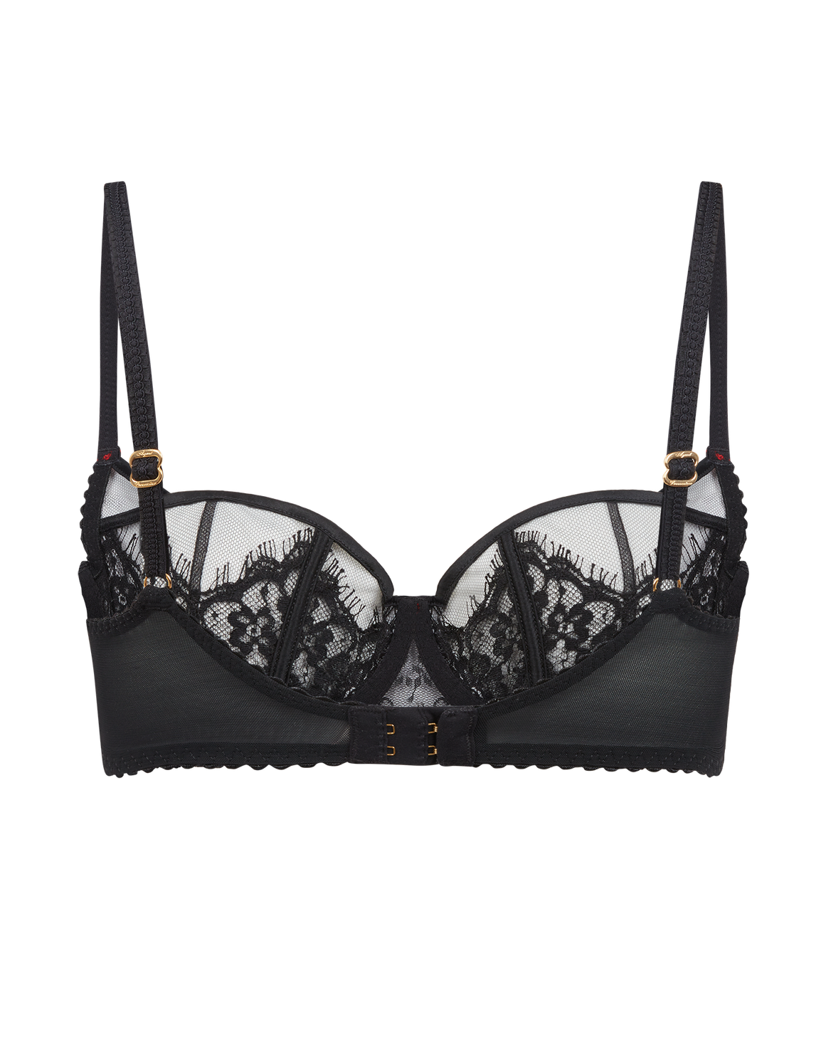 Clarissa Balconette Underwired Bra Black | Agent Provocateur