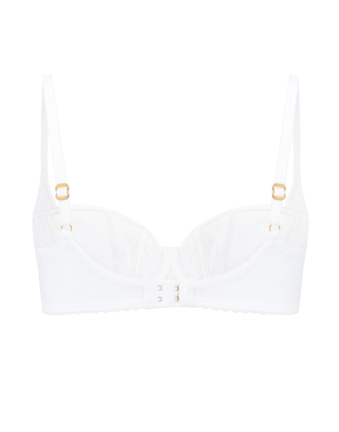Clarissa Balconette Underwired Bra White | Agent Provocateur