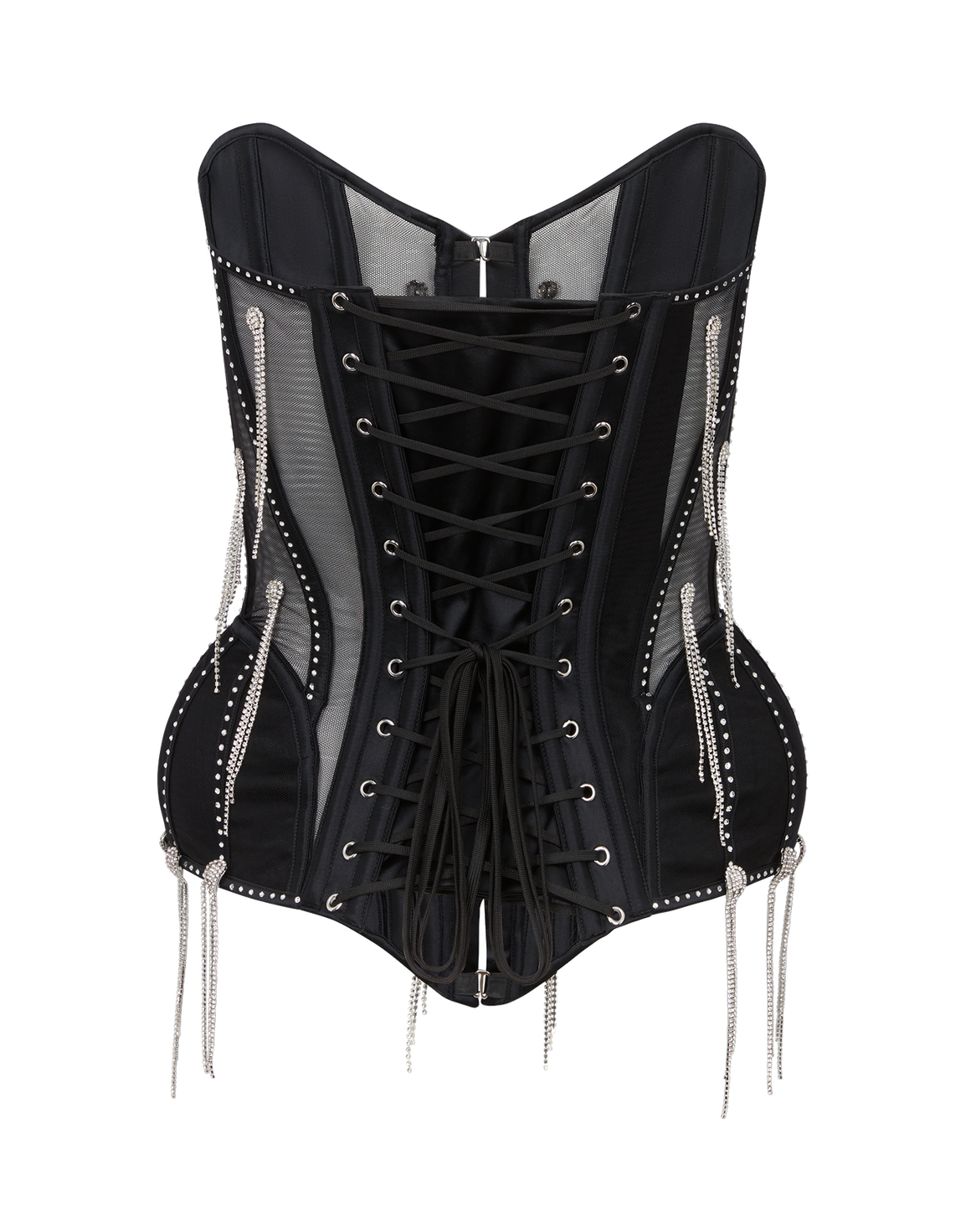 Crystalina Corset  Black | Agent Provocateur