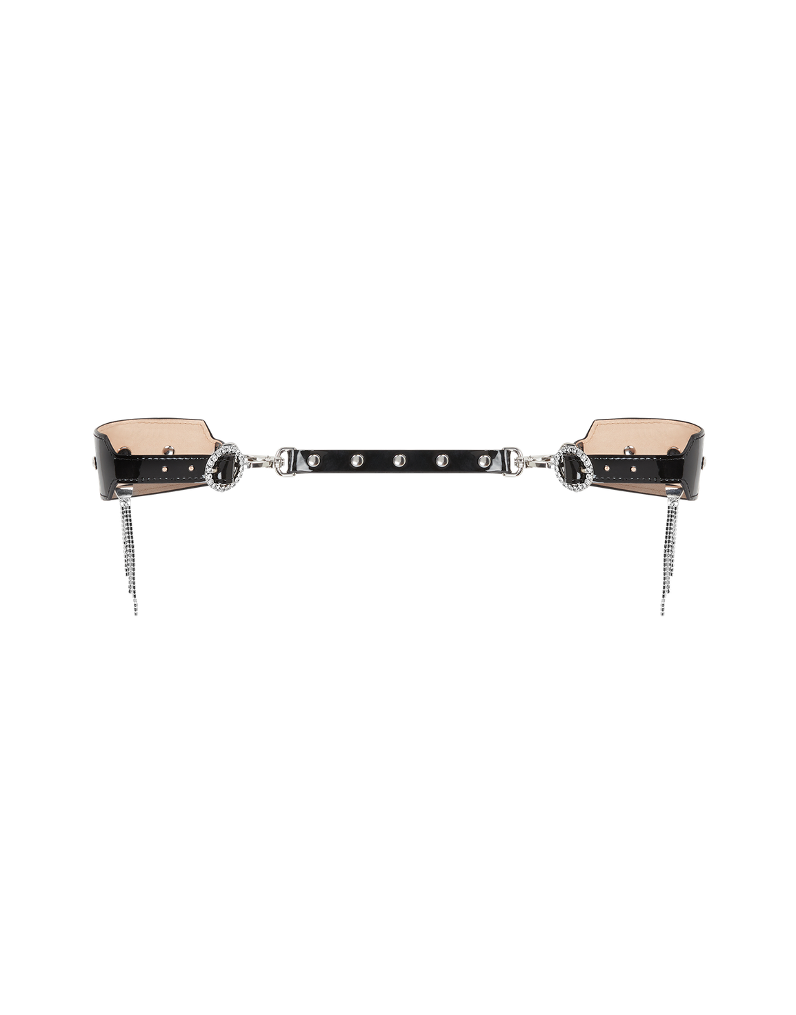 Crystalina Cuffs Black | Agent Provocateur