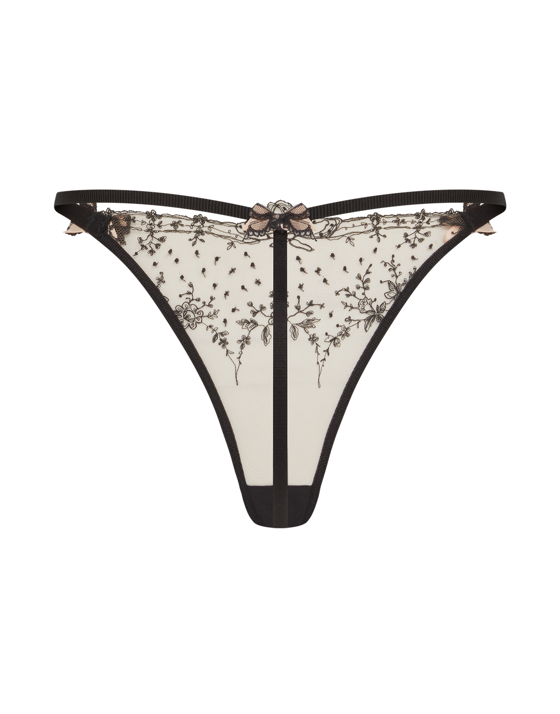 Graice Thong Black/Sand | Agent Provocateur