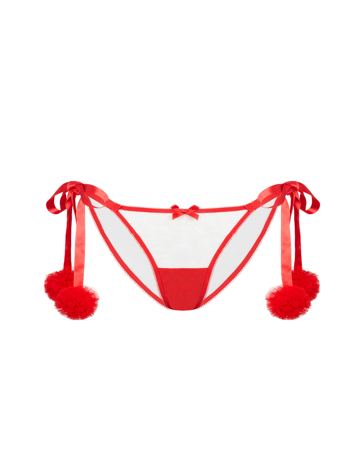 Hotpants Tie Side Brief Lilac/Lime | Agent Provocateur