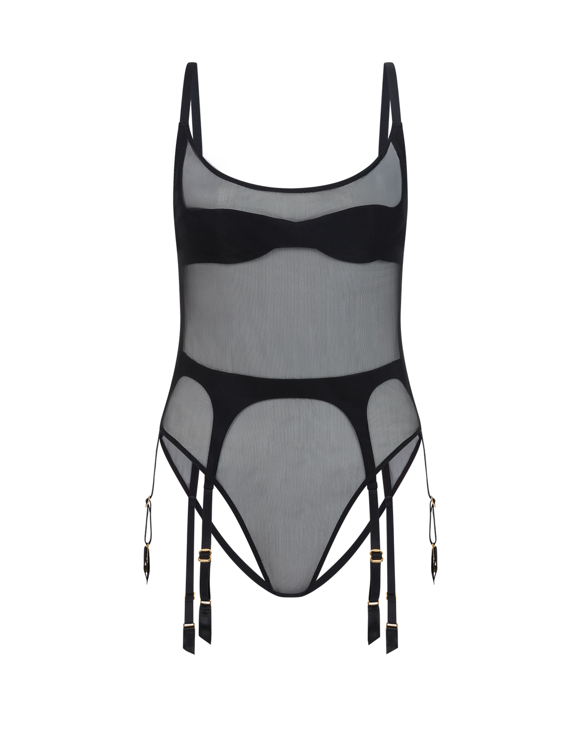 Jessah Bodysuit Black | Agent Provocateur