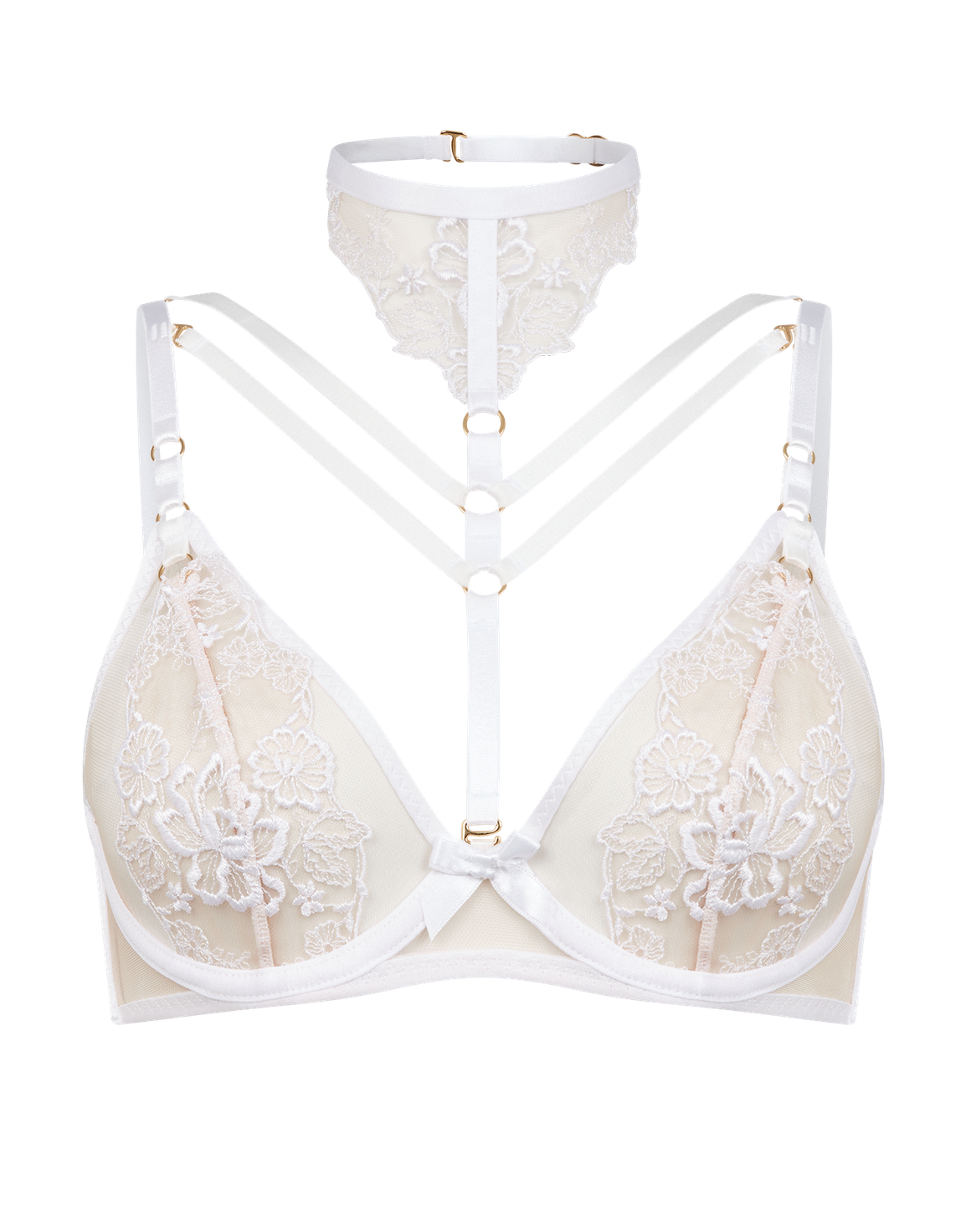 Melanie Plunge Underwired Bra  | Agent Provocateur