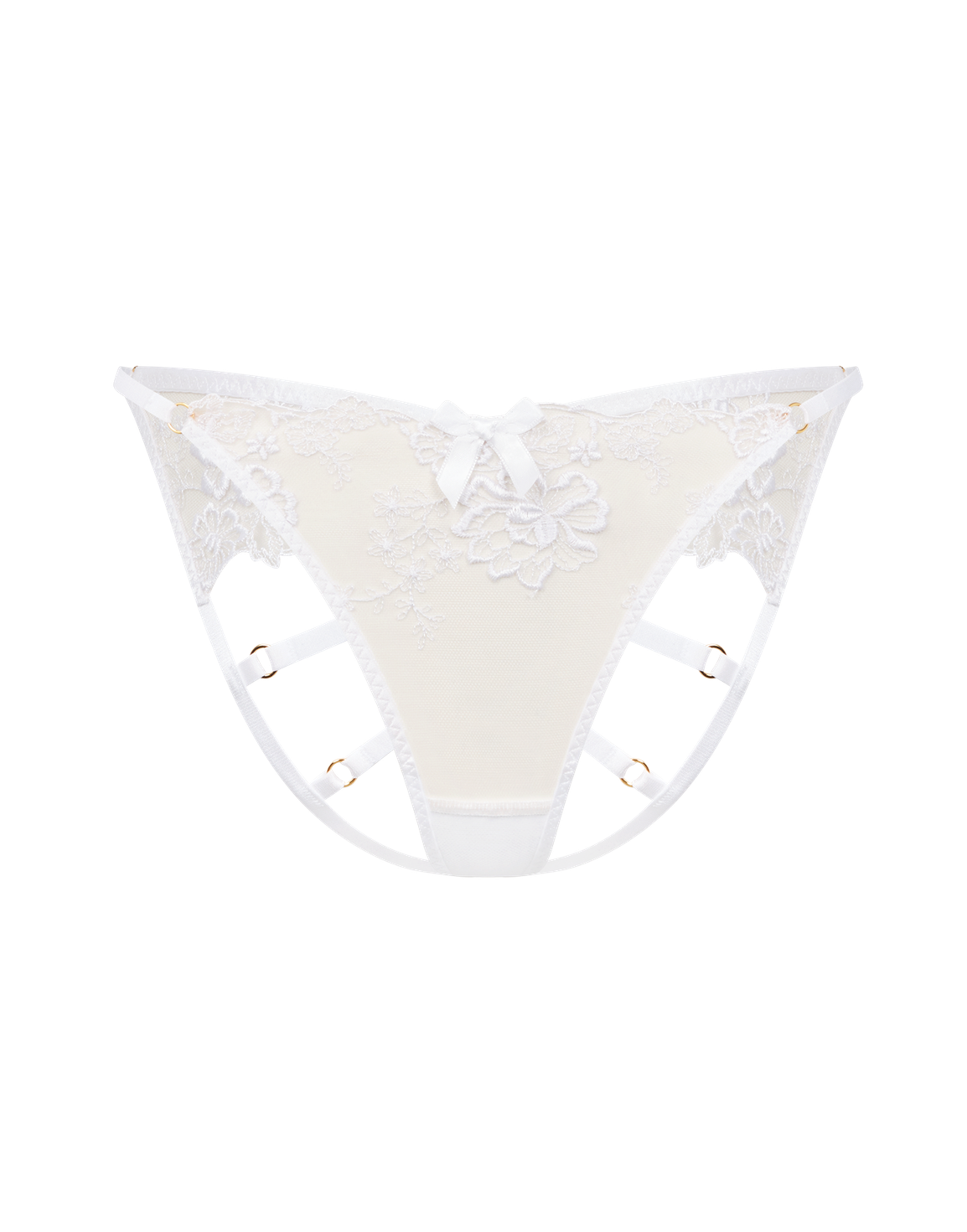 Melanie Brief  White/Sand | Agent Provocateur