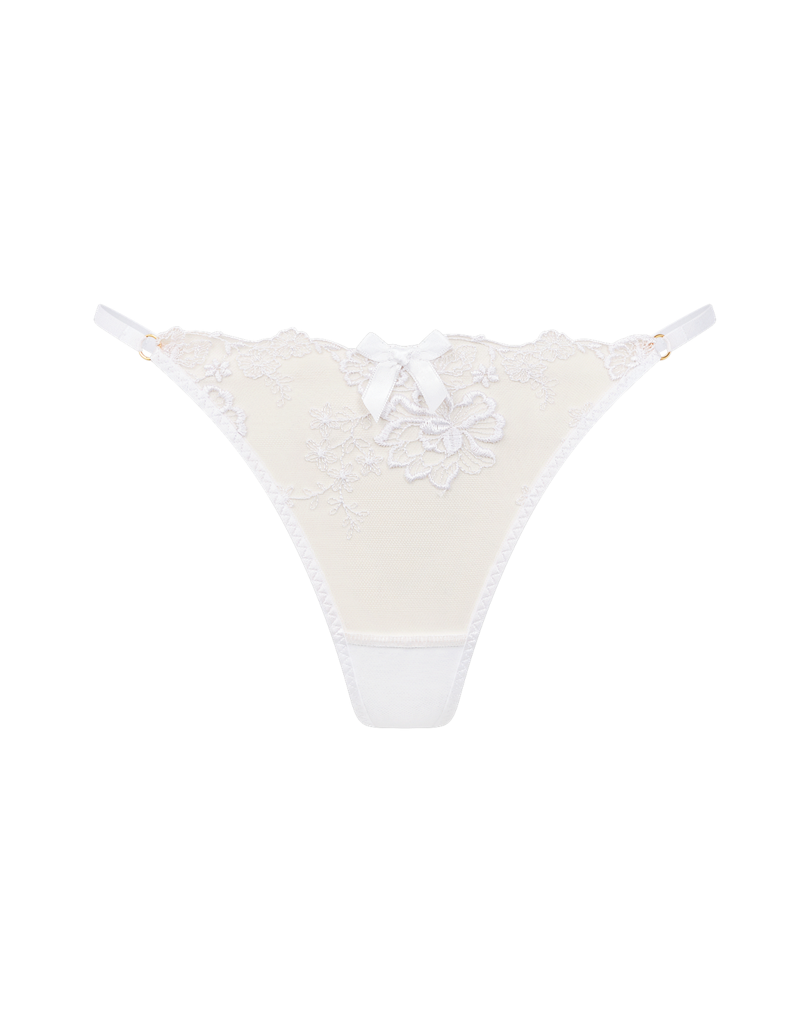 Melanie Thong White/Sand | Agent Provocateur