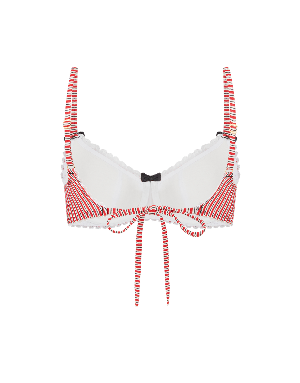 Milli Bikini Top White/Red | Agent Provocateur