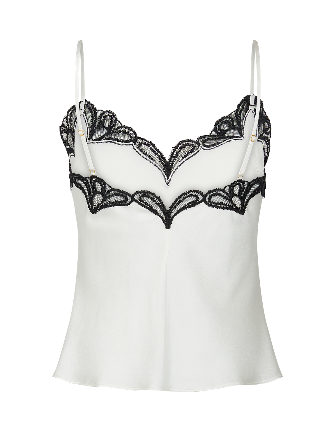 Nelle Cami Ivory/Black | Agent Provocateur