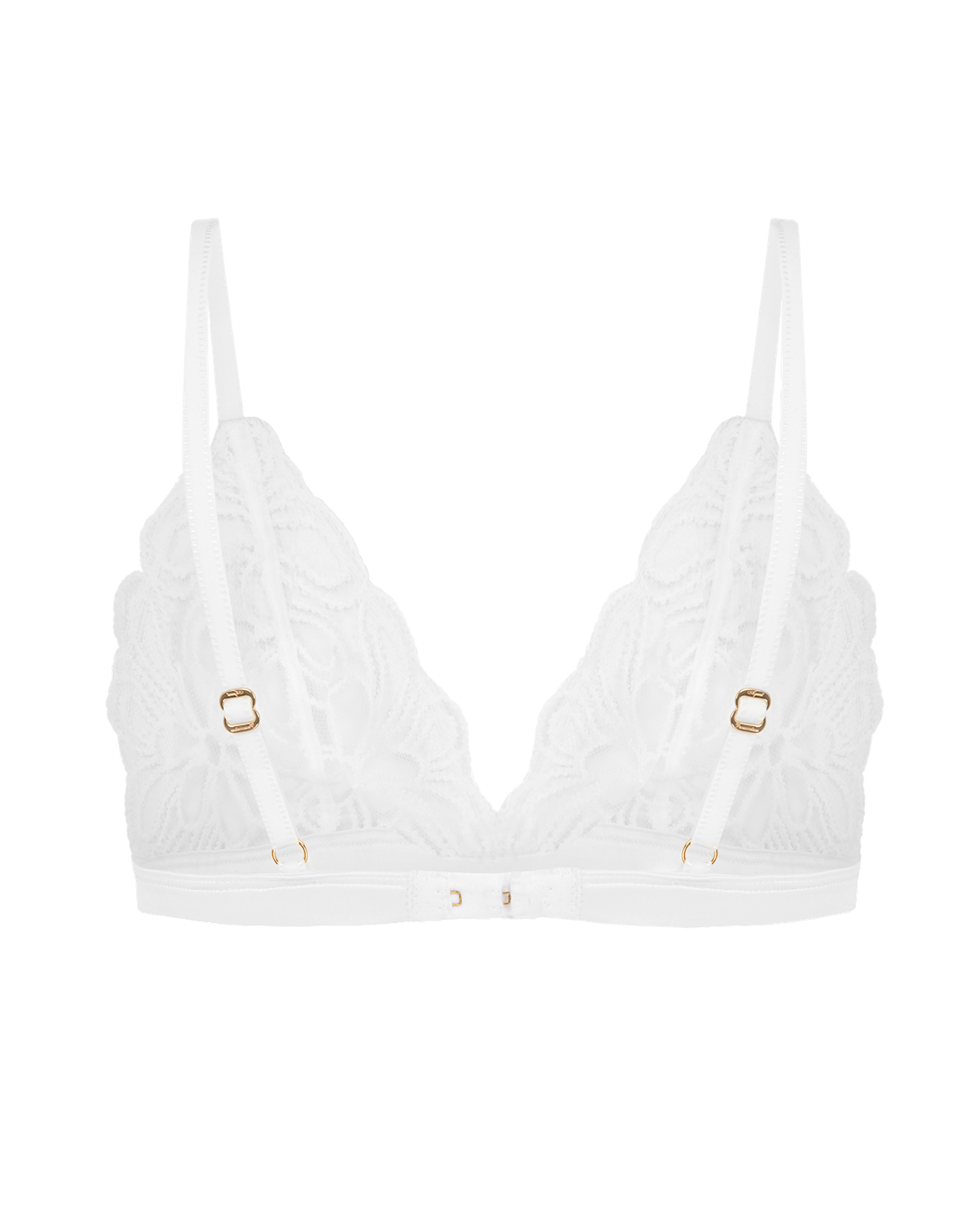 Nelle Soft Cup Bra White | Agent Provocateur