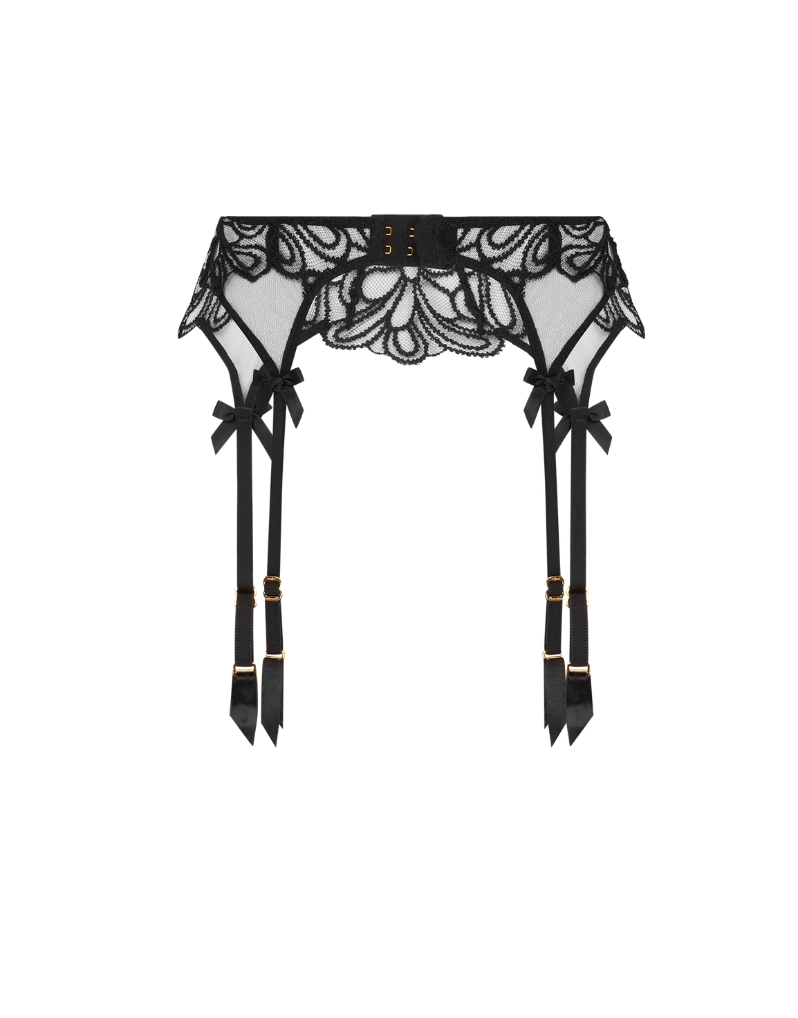 Nelle Suspender Black | Agent Provocateur