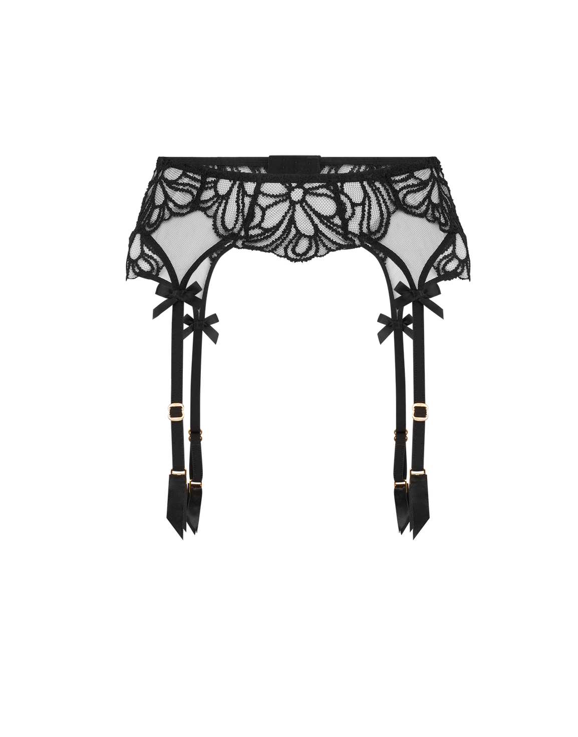 Nelle Suspender Black | Agent Provocateur