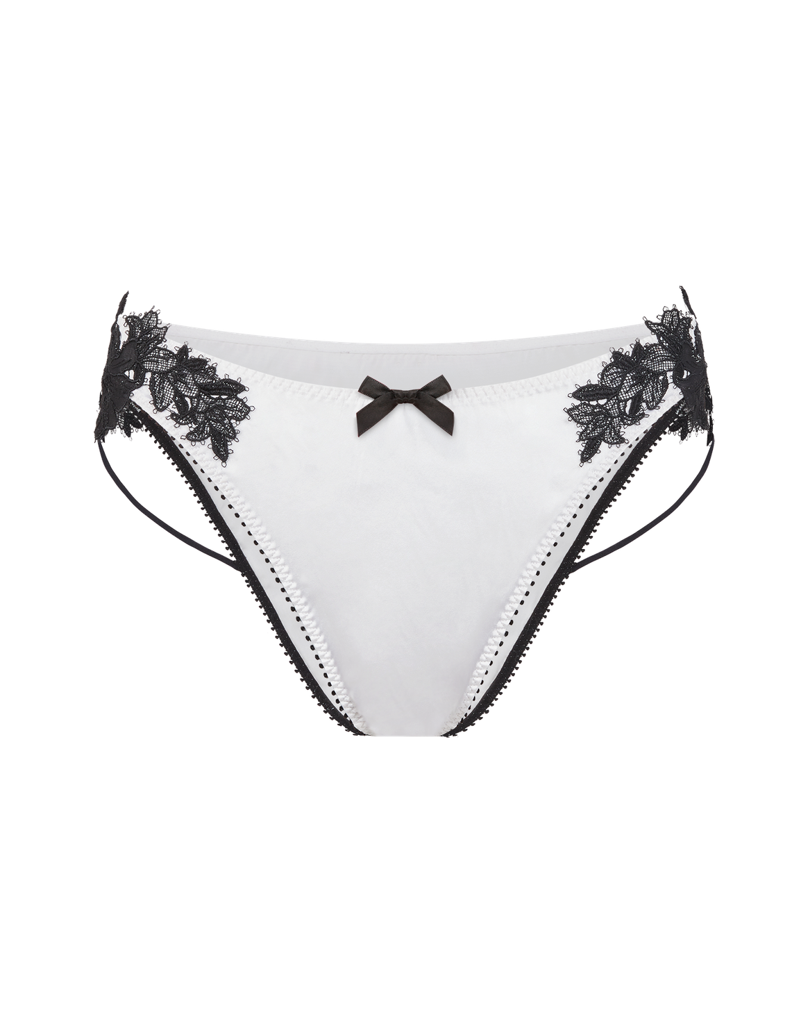 Penelopi Full Brief  Ivory/Black | Agent Provocateur