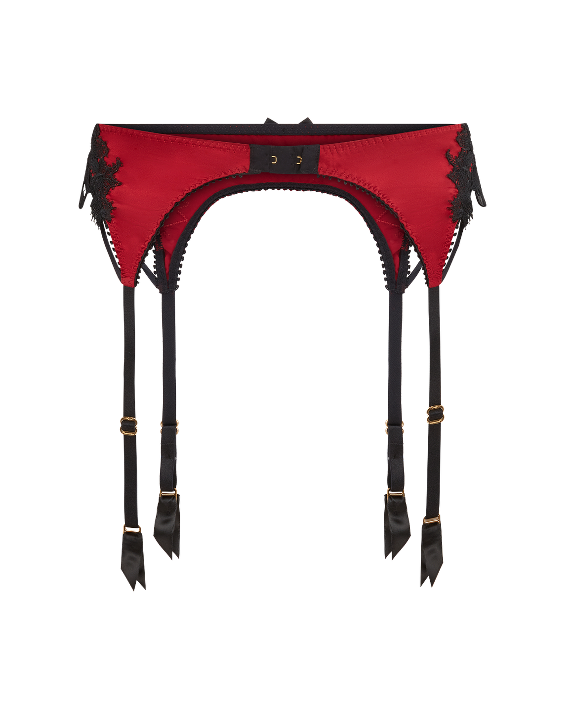 Penelopi Suspender Red/Black | Agent Provocateur