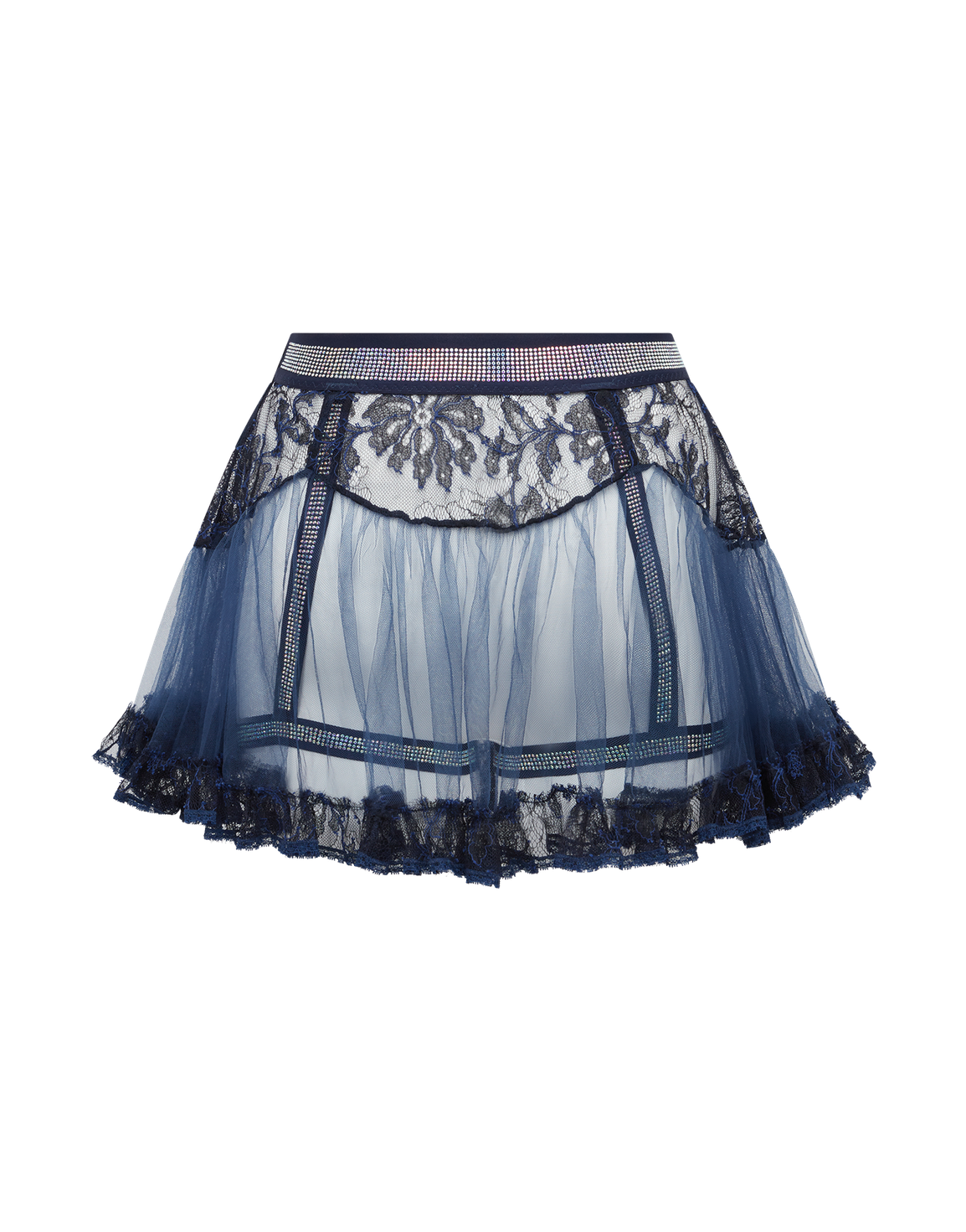 Ritzia Mini Skirt Navy | Agent Provocateur
