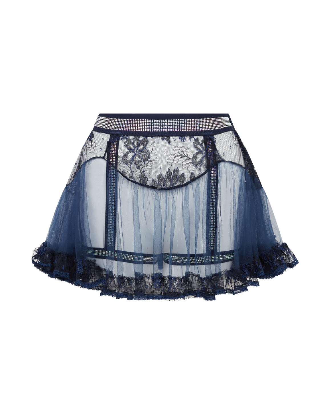 Ritzia Mini Skirt Navy | Agent Provocateur