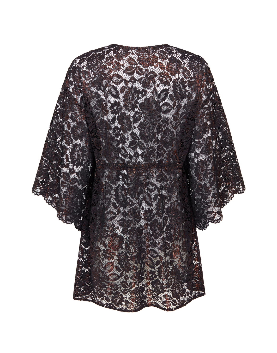 Trixa Kaftan Black/Gold | Agent Provocateur