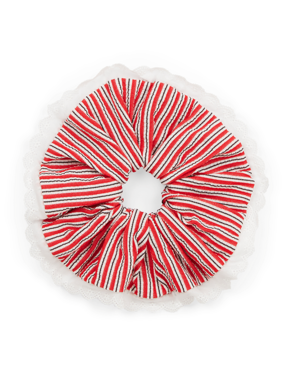 Milli Skirt & Scrunchie White/Red | Agent Provocateur