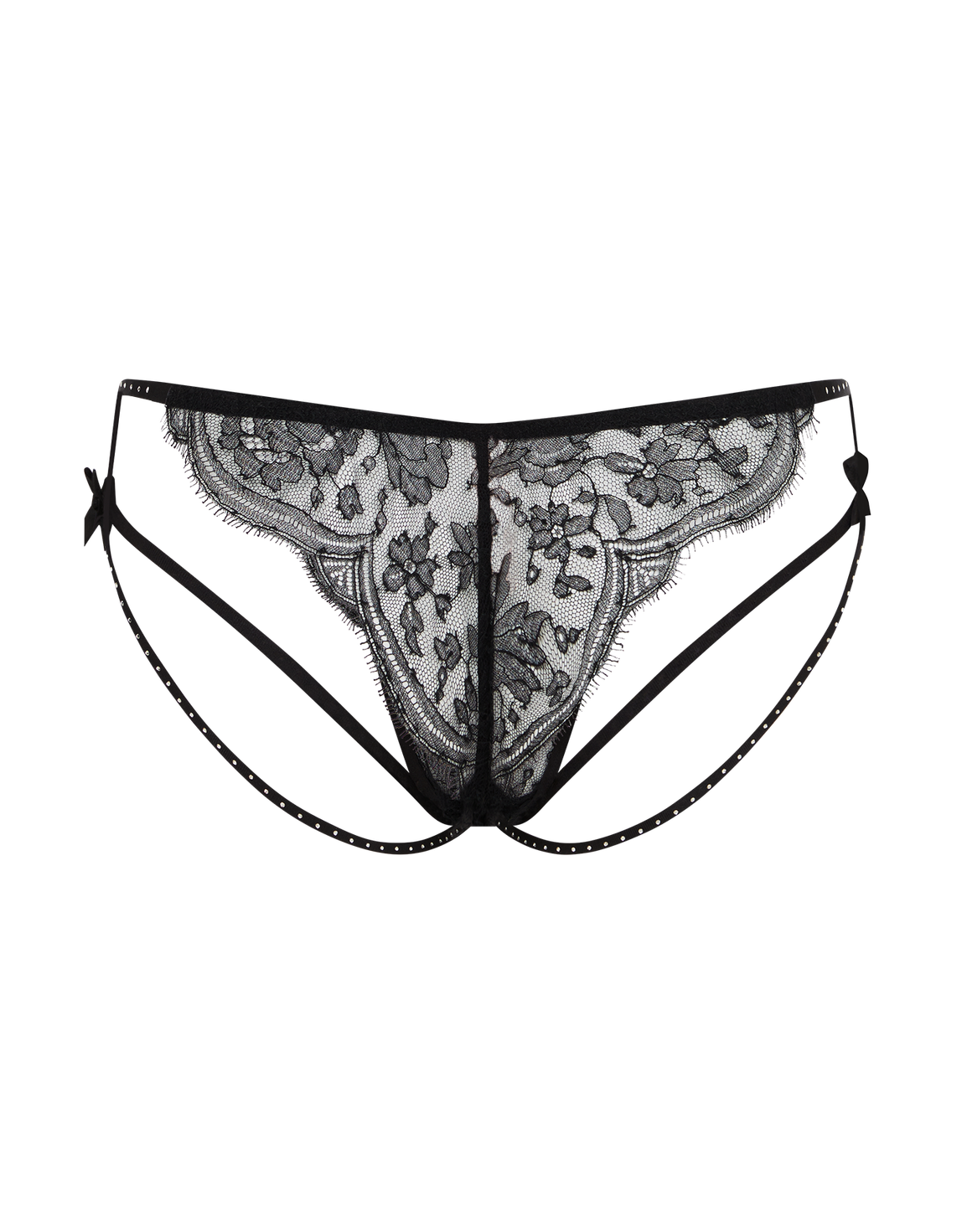 Anora Thong Black/Crystal | Agent Provocateur