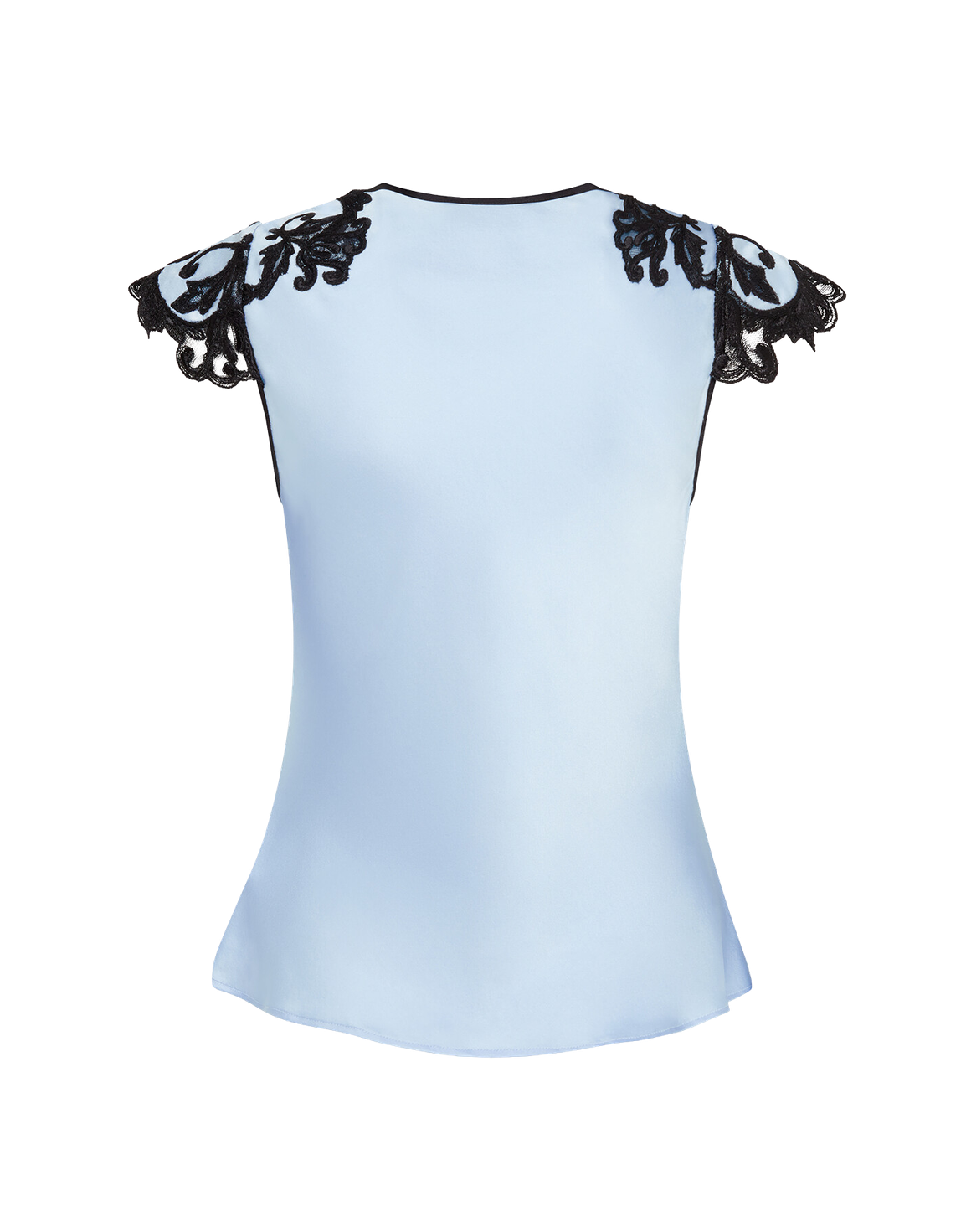 Clarette Camisole Top Blue/Black | Agent Provocateur
