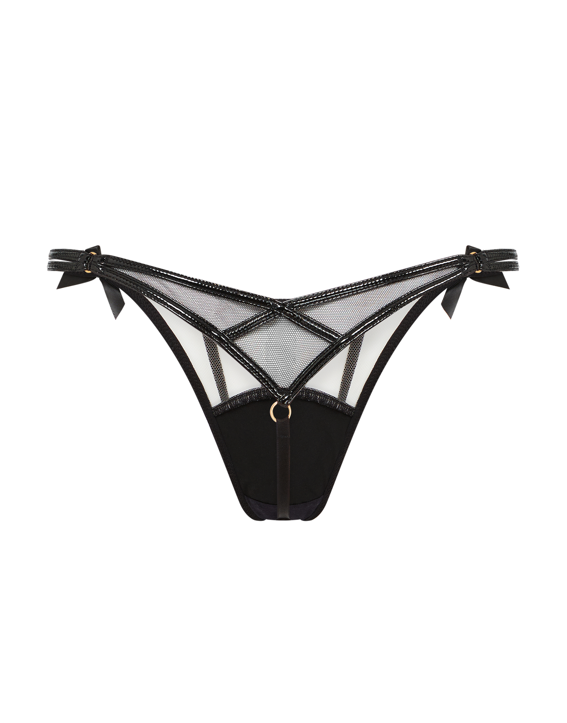 Flick Thong Black/Nude | Agent Provocateur