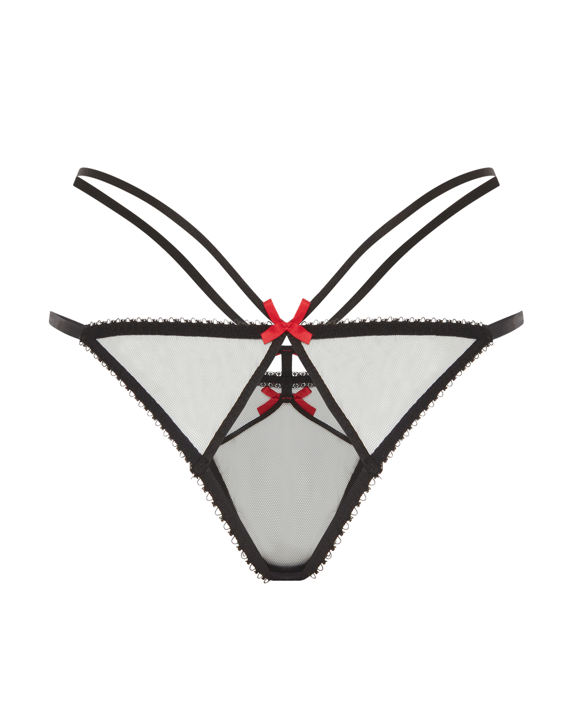 Hetty Brief Black/Red | Agent Provocateur