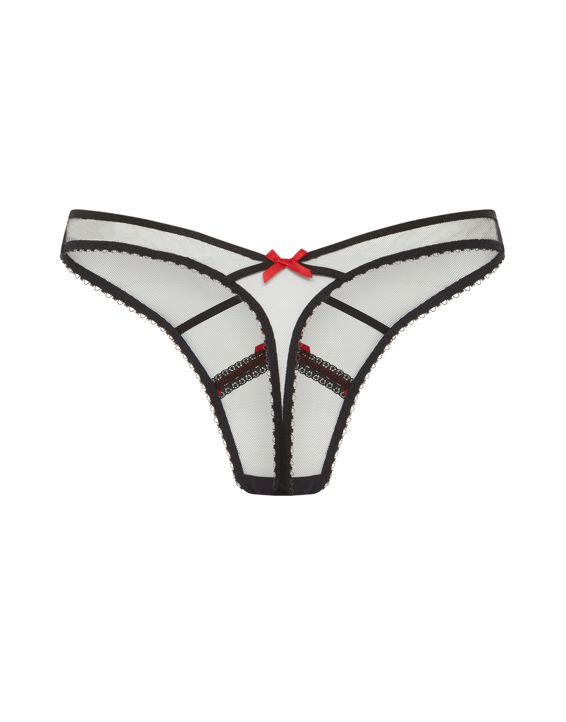 Hetty Thong Black/Red | Agent Provocateur