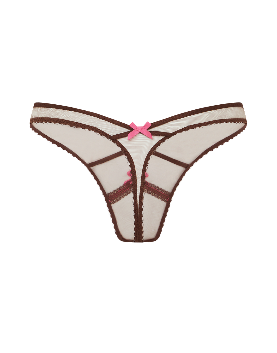 Hetty Thong  Brown/Pink | Agent Provocateur
