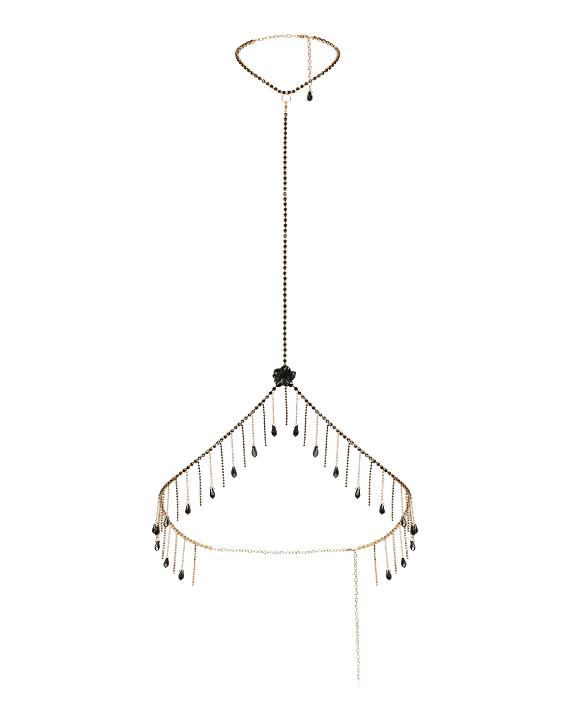 Lilathe Bodychain  Black | Agent Provocateur