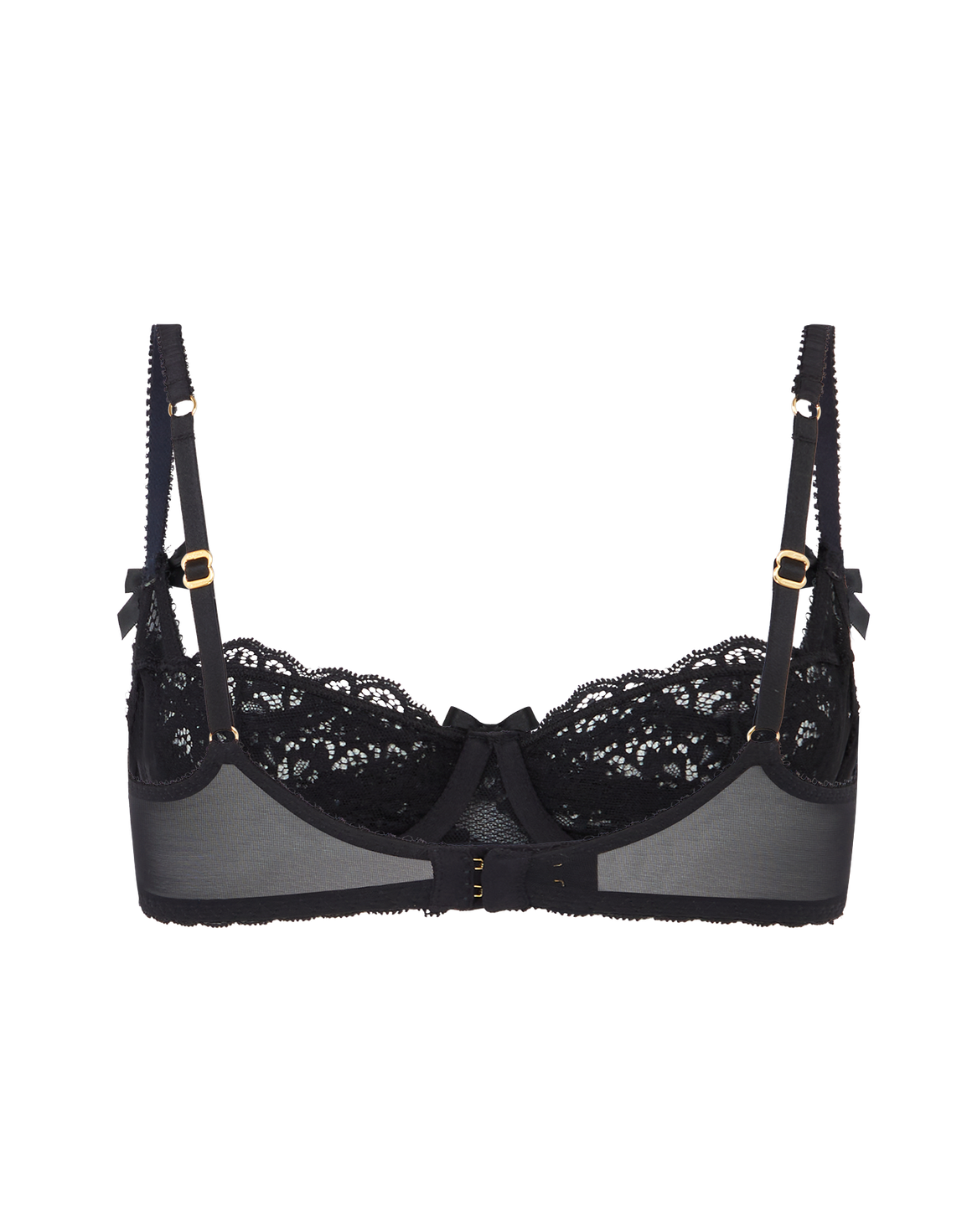 Maxwell Balconette Underwired Bra  Black | Agent Provocateur