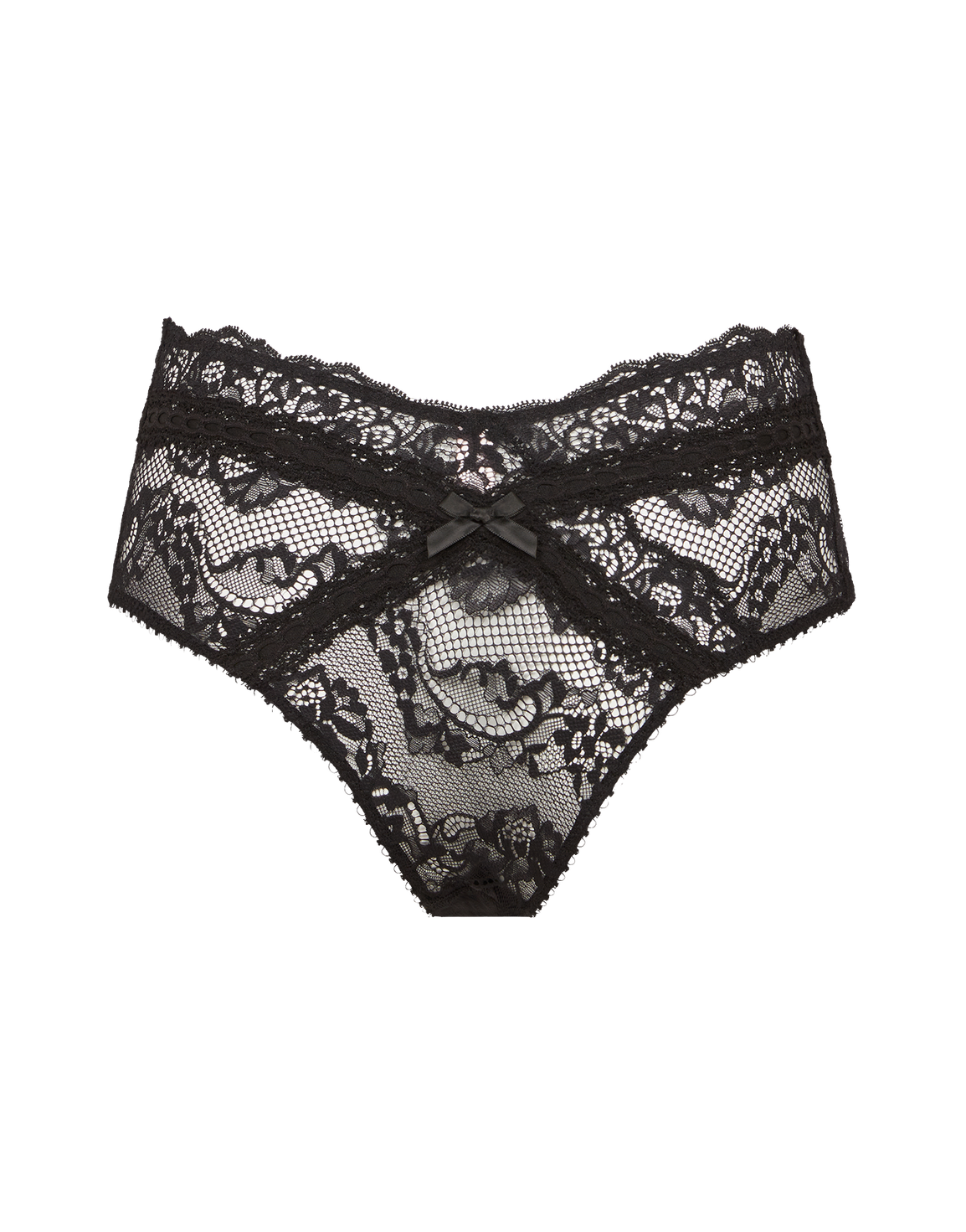 Maxwell High Waisted Brief  Black | Agent Provocateur