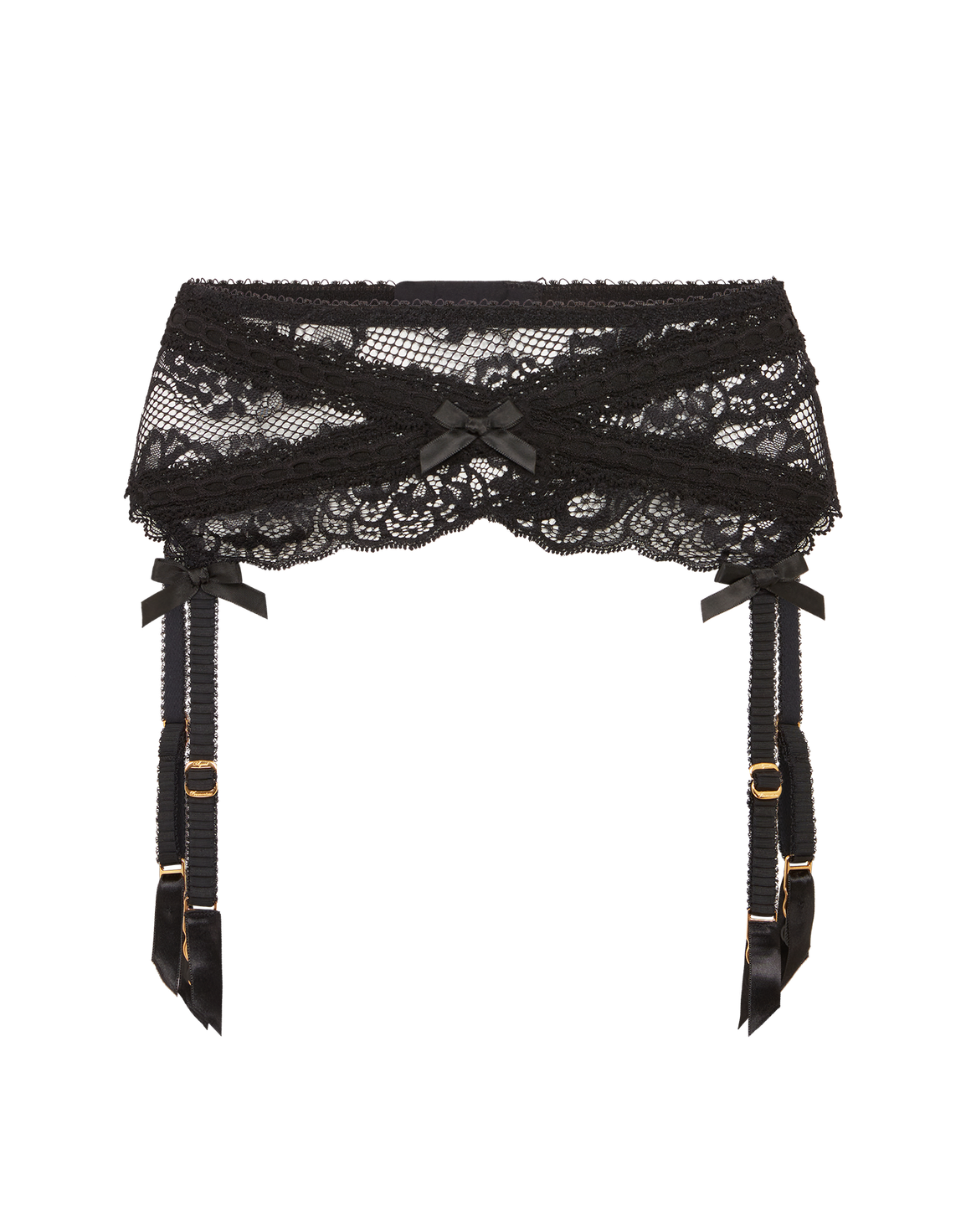 Maxwell Suspender  Black | Agent Provocateur
