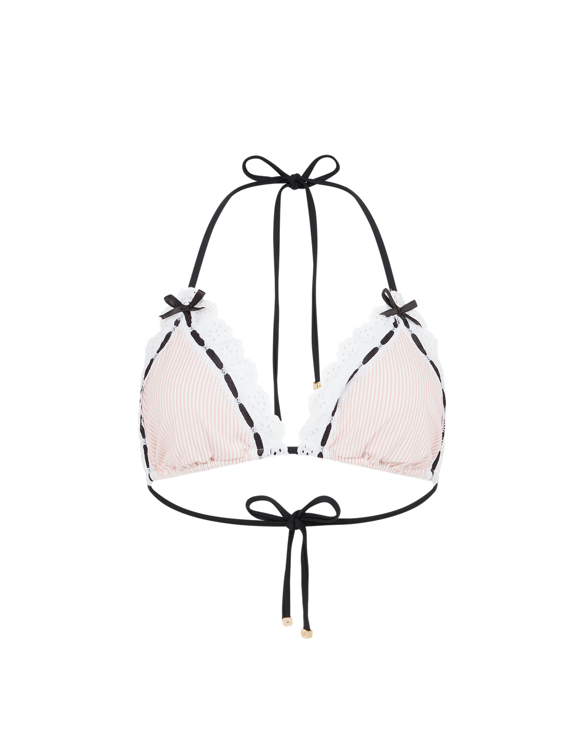 Miffy Bikini Top  Baby Pink/White | Agent Provocateur