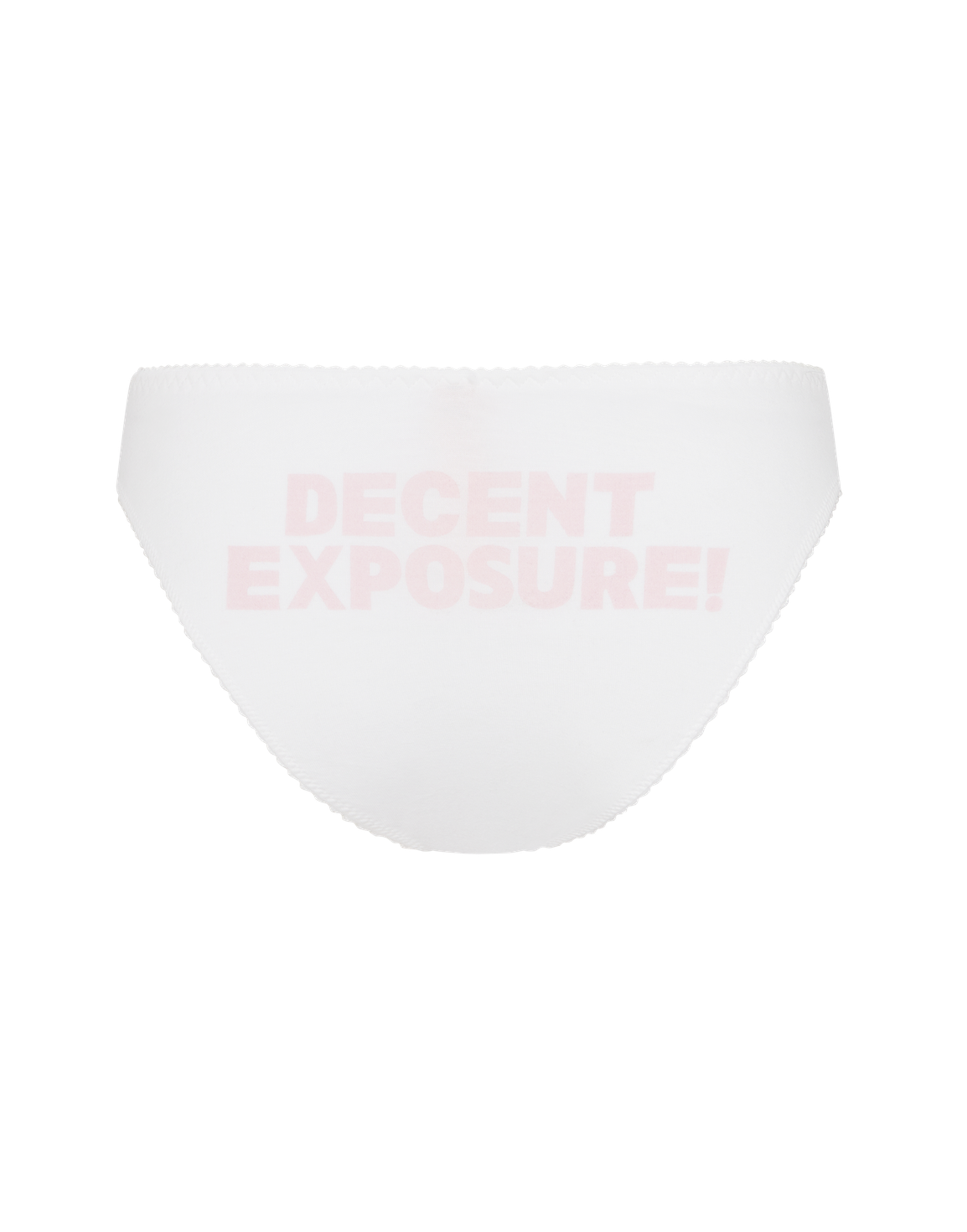 Newspaper Pyjama Brief  White | Agent Provocateur