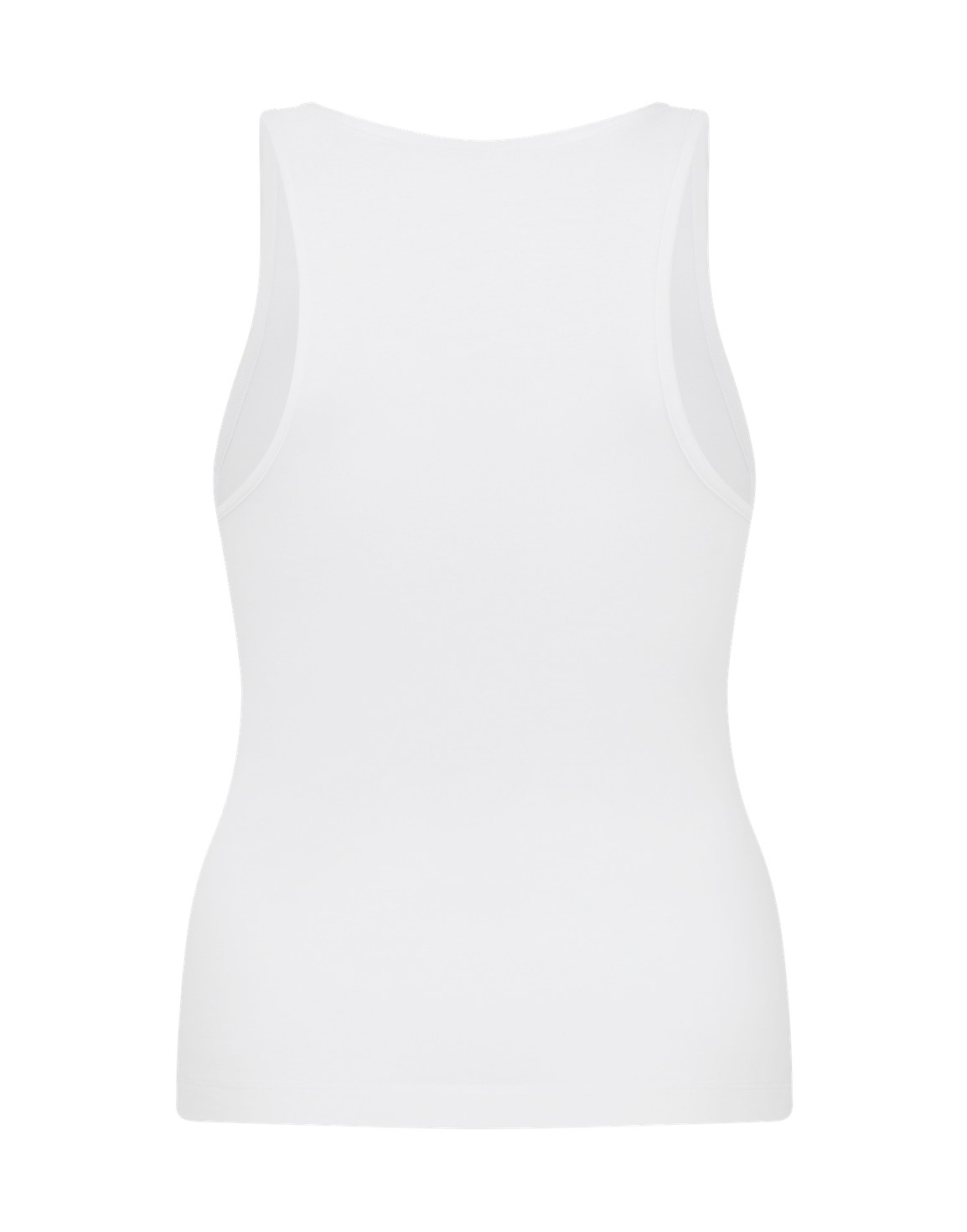Newspaper Pyjama Vest Top White | Agent Provocateur