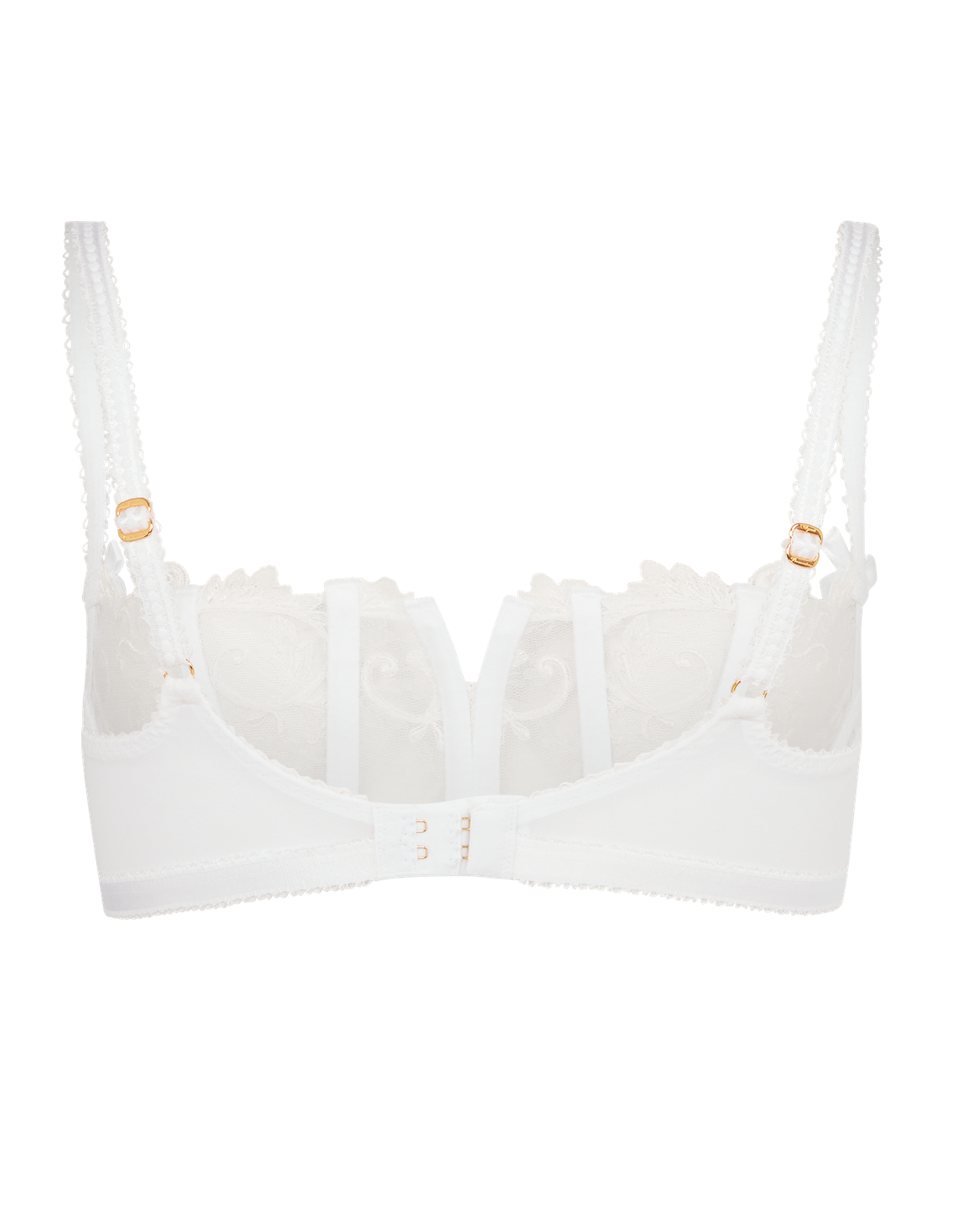 Nicolina Balconette Bra White | Agent Provocateur