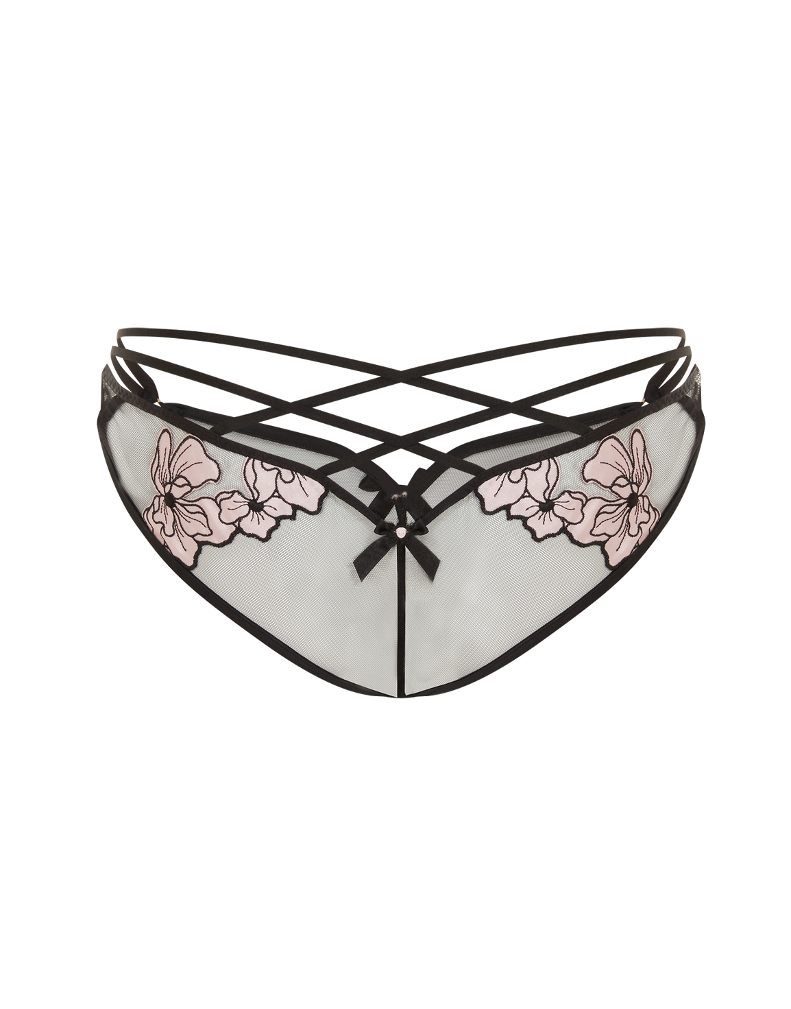 Polina Brief Pink/Black | Agent Provocateur
