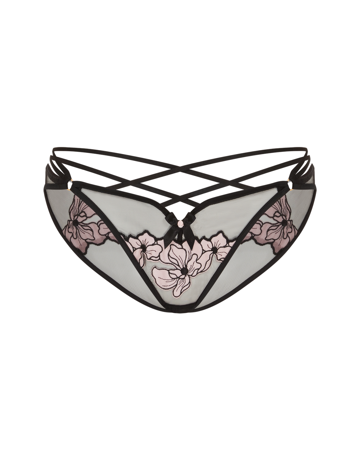 Polina Brief Pink/Black | Agent Provocateur