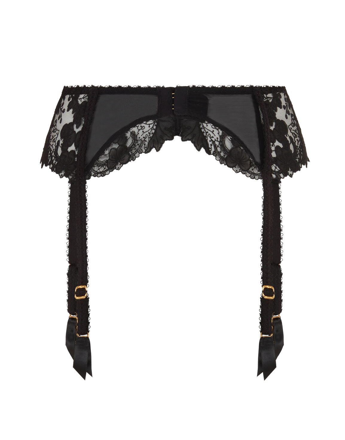 Posy Suspender  Black | Agent Provocateur