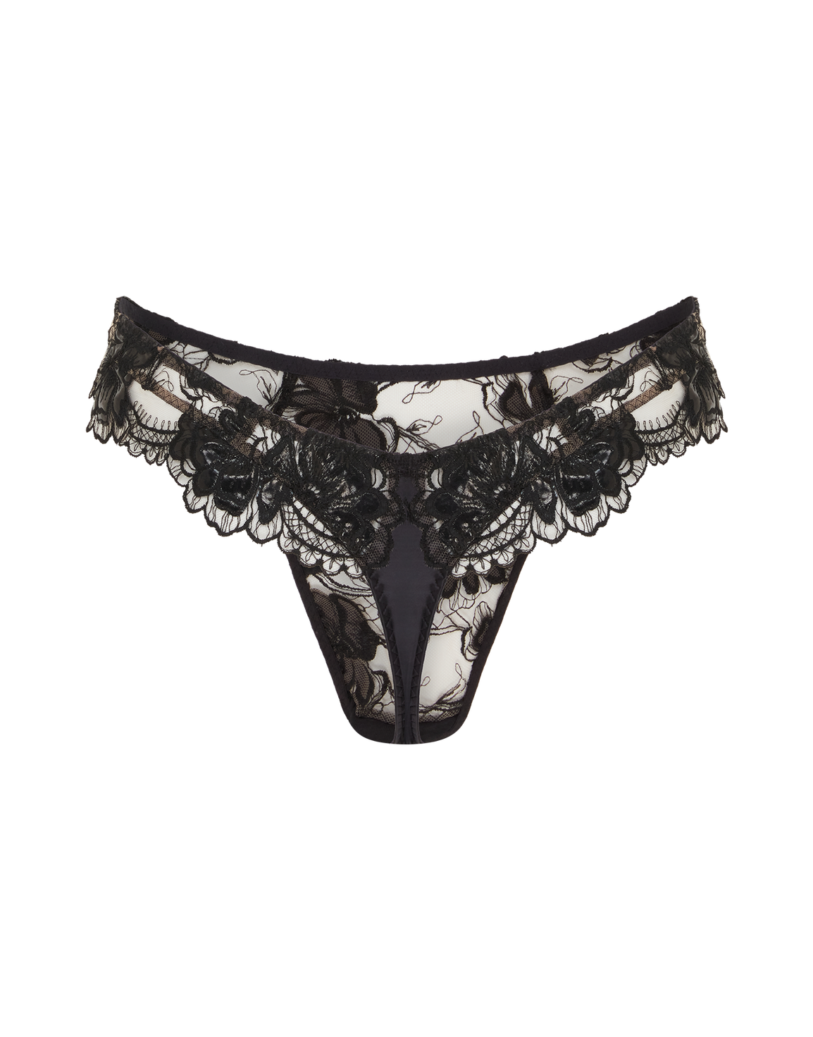 Rexanna Thong Black/Nude | Agent Provocateur
