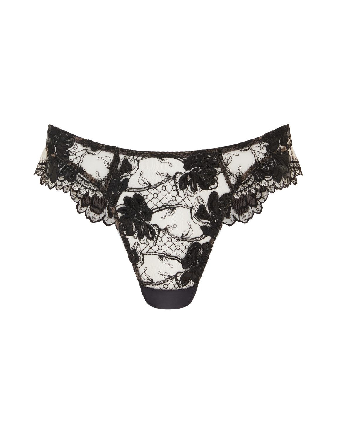 Rexanna Thong Black/Nude | Agent Provocateur