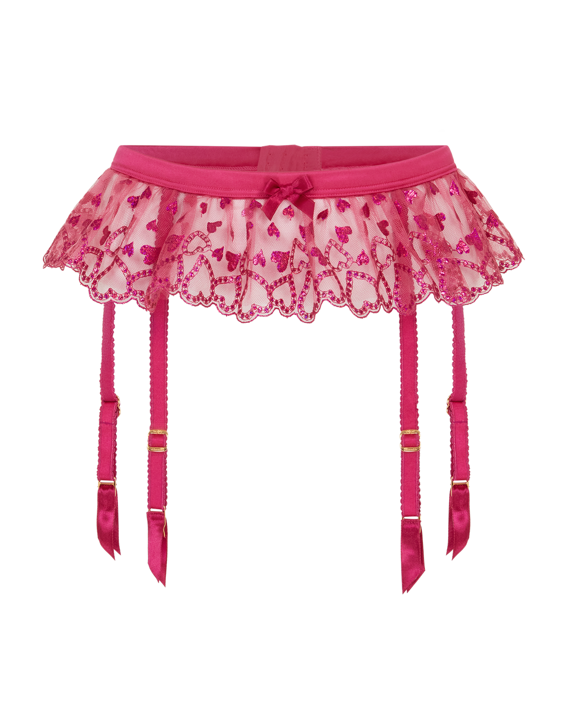 Rozann Tutu Suspender Fuchsia | Agent Provocateur