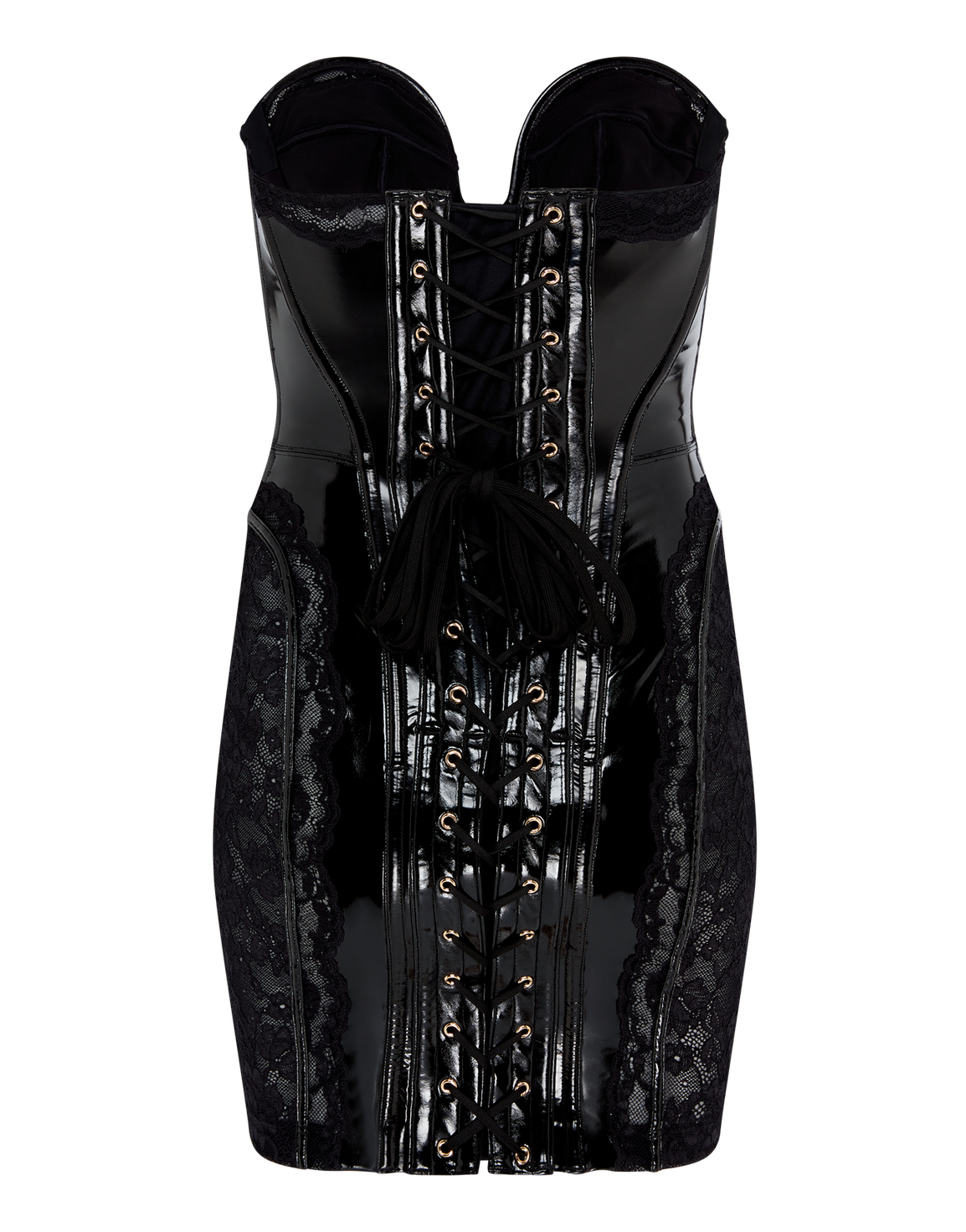 Tottie Corset Dress Black | Agent Provocateur