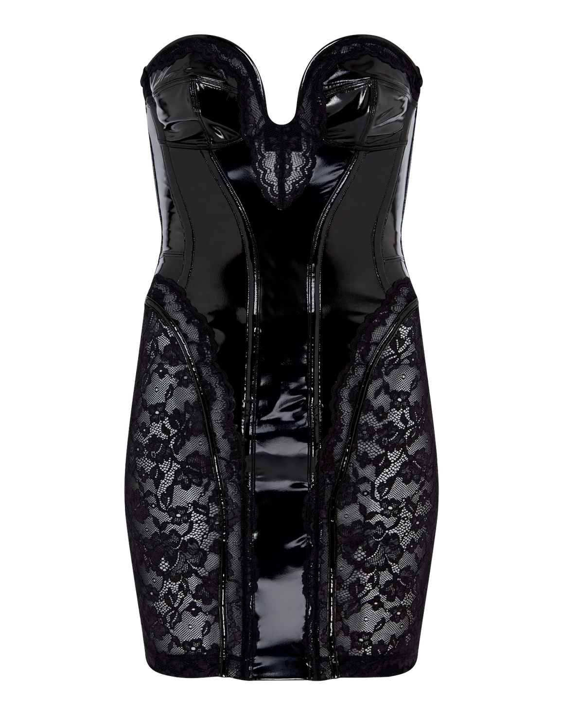 Tottie Corset Dress Black | Agent Provocateur